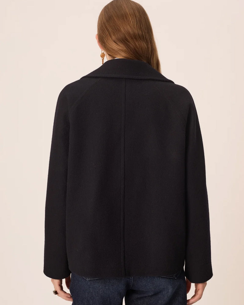 Des Petits Hauts Ytropee Coat - Marine