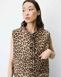 Grace and Mila Alexis Gilet - Leopard