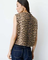 Grace and Mila Alexis Gilet - Leopard