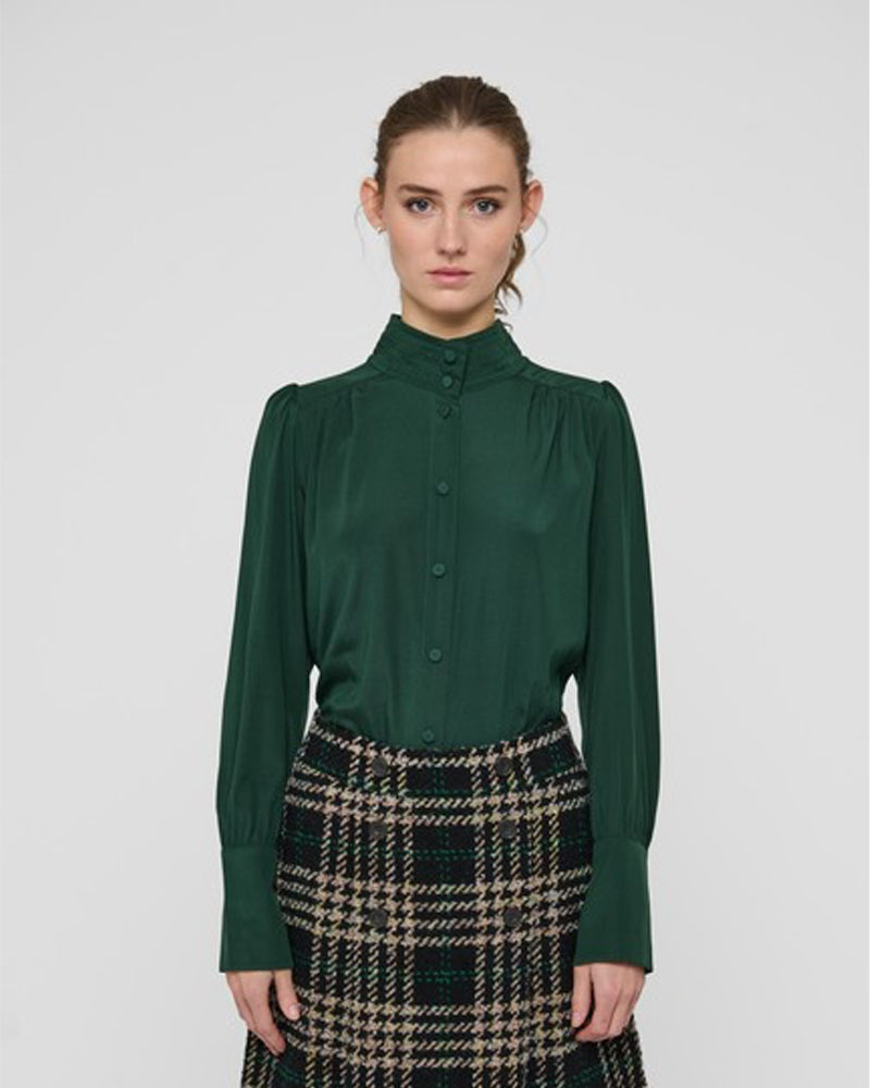 Kudibal Amelie Blouse - Green Haze