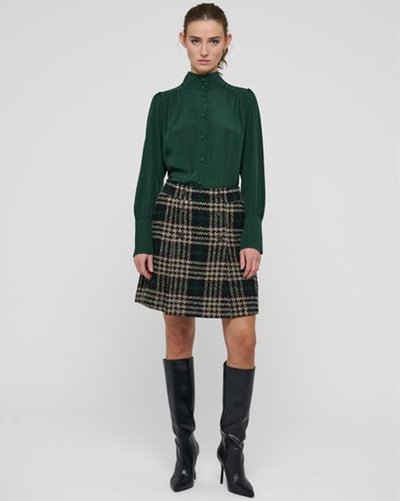 Kudibal Amelie Blouse - Green Haze