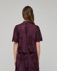 Kudibal Anja Jacket - Flora Berry Wine