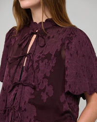 Kudibal Anja Jacket - Flora Berry Wine