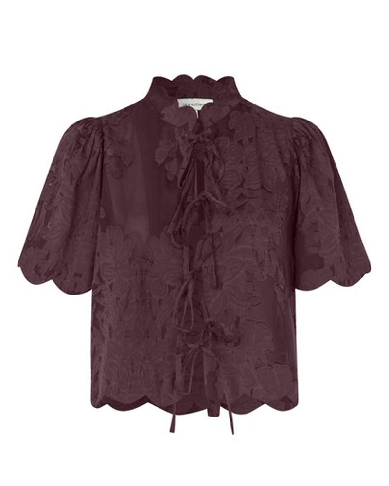 Kudibal Anja Jacket - Flora Berry Wine