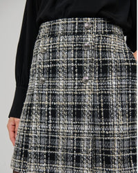 Kudibal Patrizia Skirt - Dobby Check