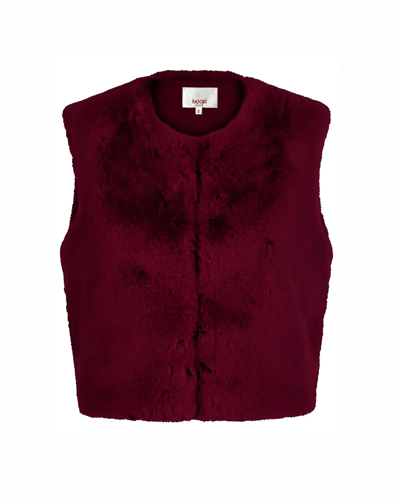 Nooki Edelweiss Gilet - Plum