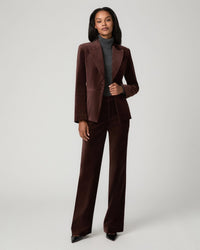 Paige Chelsee Jacket - Burgundy Velvet