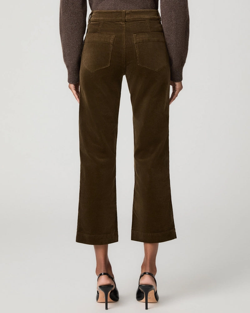 Paige Quincy Trousers - Fern Cord