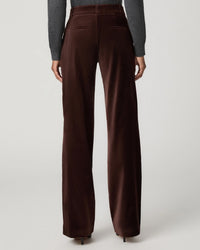 Paige Sasha Trousers - Burgundy Velvet
