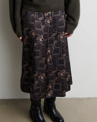 Second Female Paisley Midi Skirt