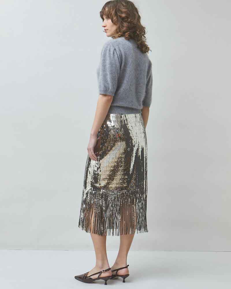 Suncoo Fox Skirt - Silver