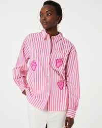 Fabienne Chapot Alex Blouse - Pink/White