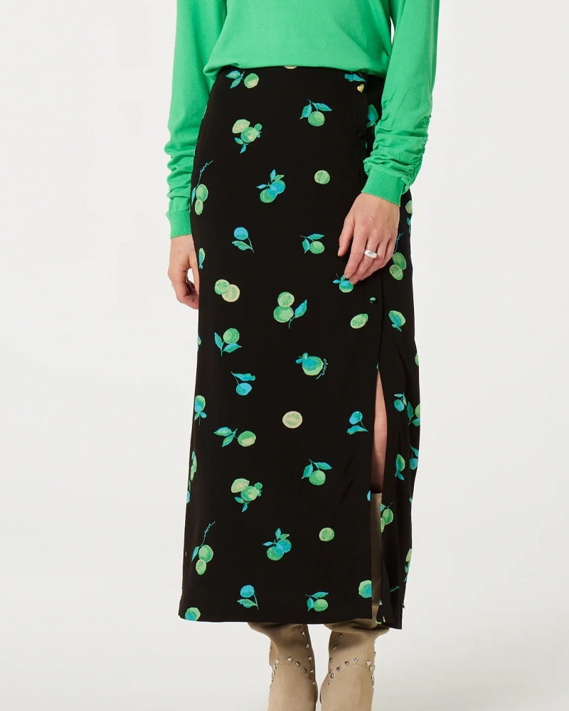 Fabienne Chapot Liona Skirt - Black/Green