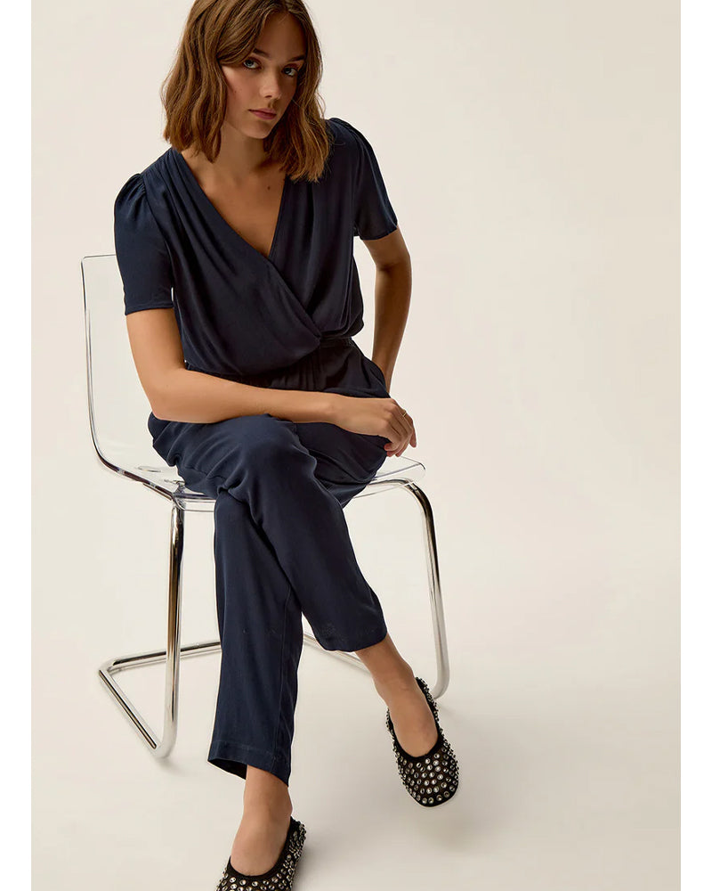 Des Petits Hauts Emilion Jumpsuit - Navy