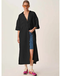 Des Petits Hauts Robby Dress - Black