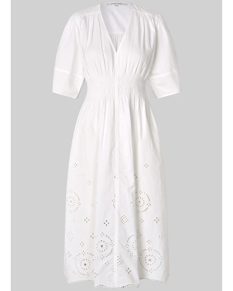 Second Female Althea Dress - White