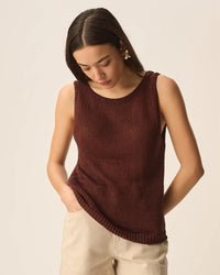 Des Petits Hauts Carlota Top - Chocolate