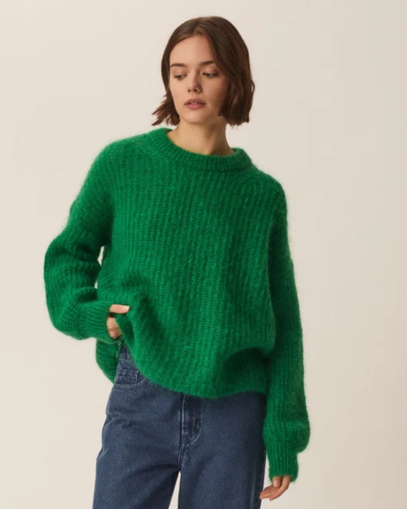 Des Petits Hauts Burma Jumper - Kale