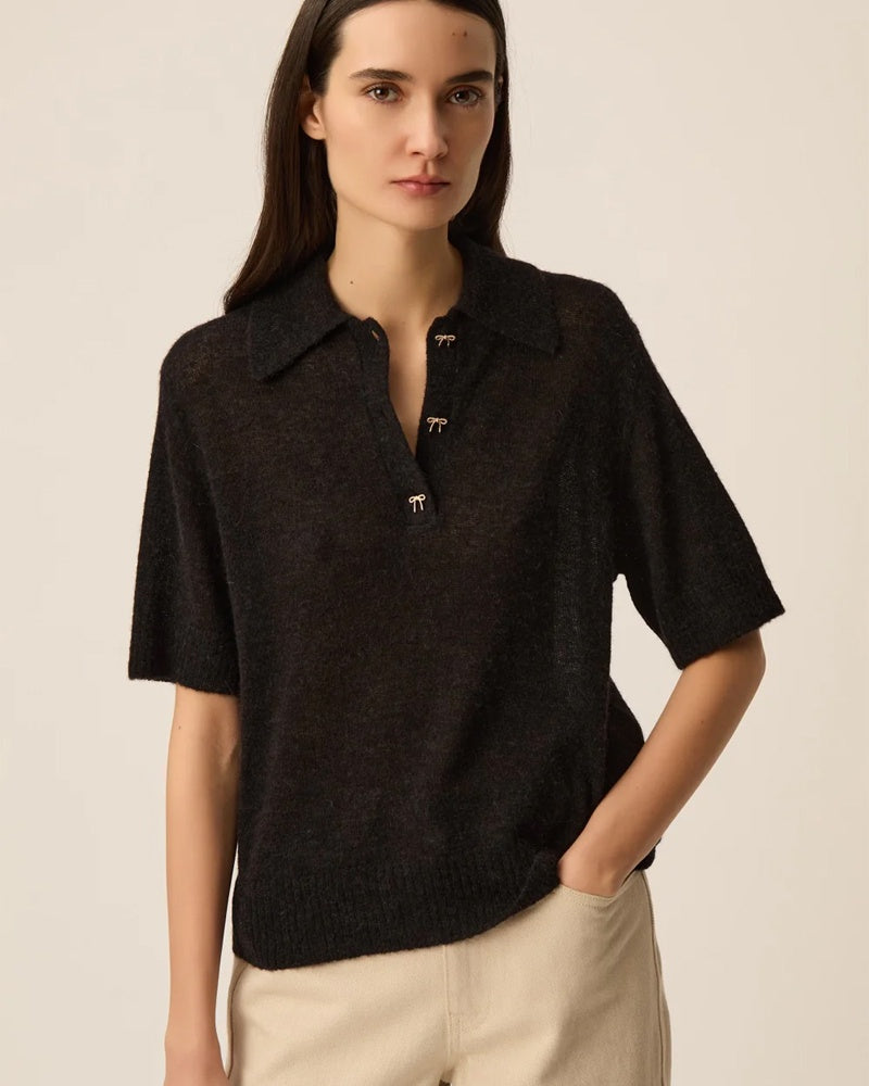Des Petits Hauts Cowboy Jumper - Black