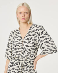 Fabienne Chapot Starlet Blouse - White/Black