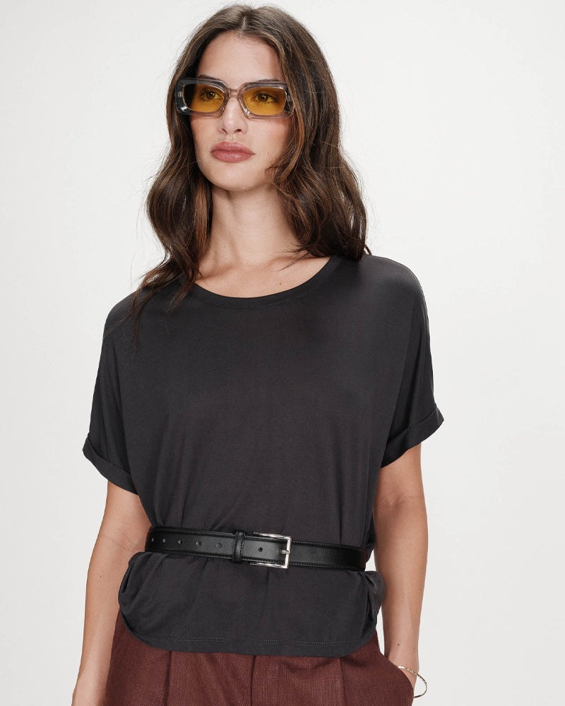 Grace and Mila Parma Top - Carbon