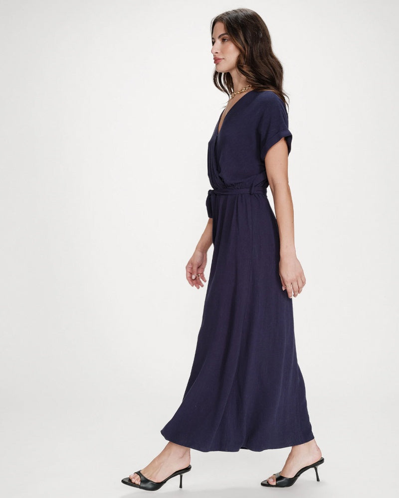 Grace and Mila Pollen Dress - Navy