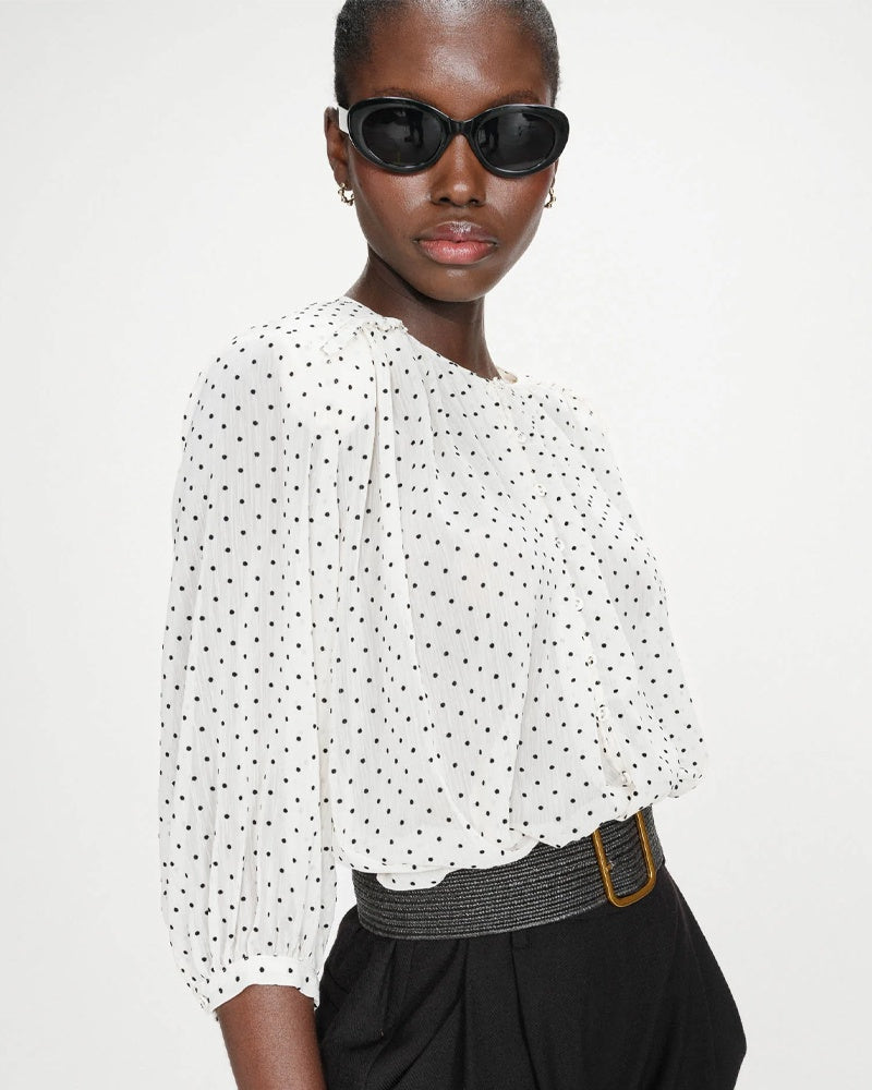 Grace and Mila Valianna Top - Ivory