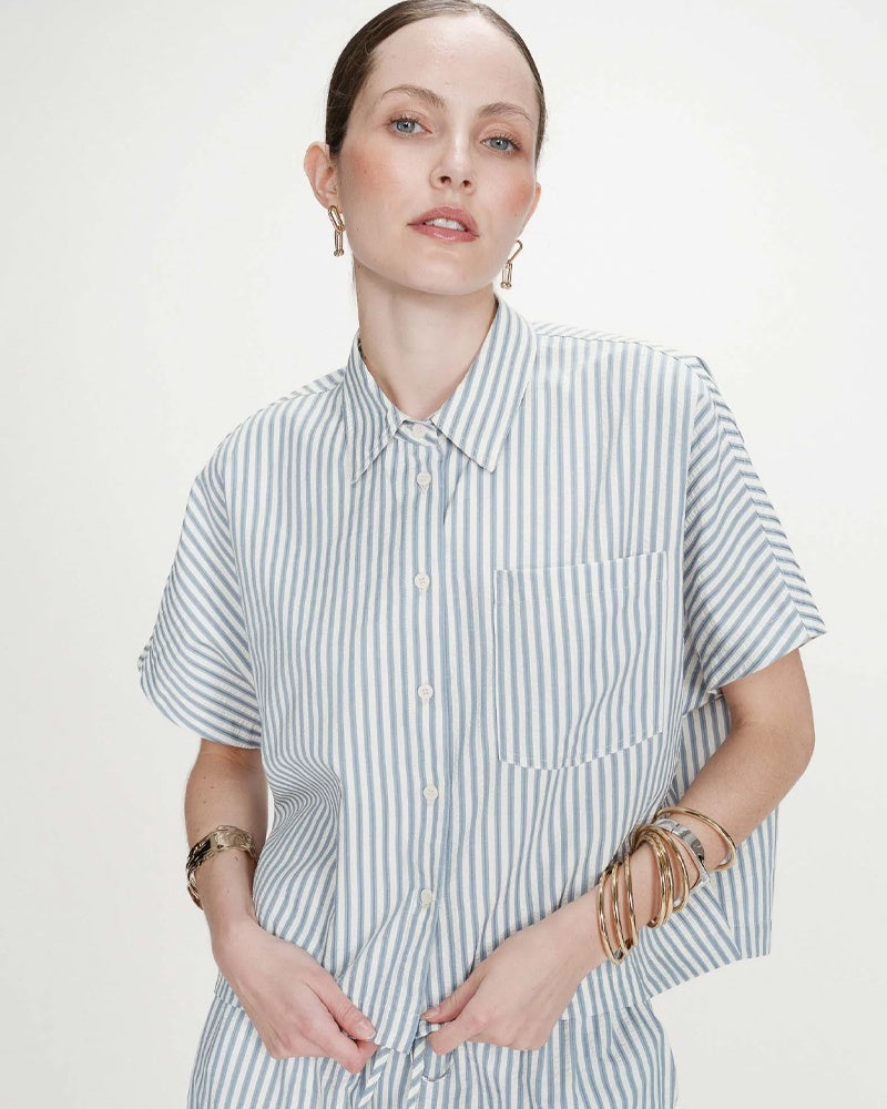 Grace and Mila Vercia Top - Bleuet