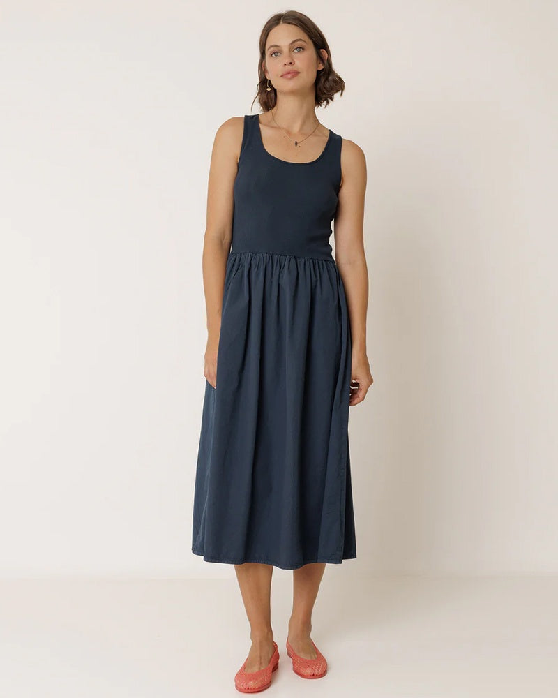 Indi and Cold Dress CC325 - Navy