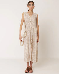 Indi and Cold Dress MI140 - Ecru