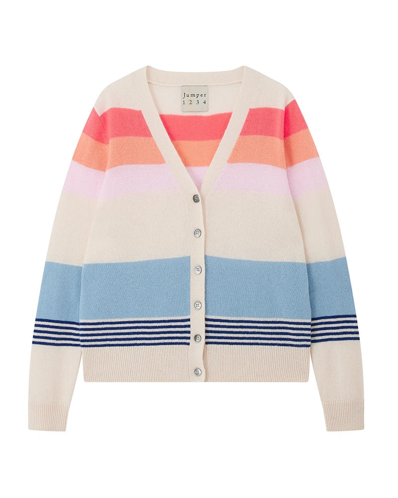 Jumper 1234 Deckchair Stripe Cardigan