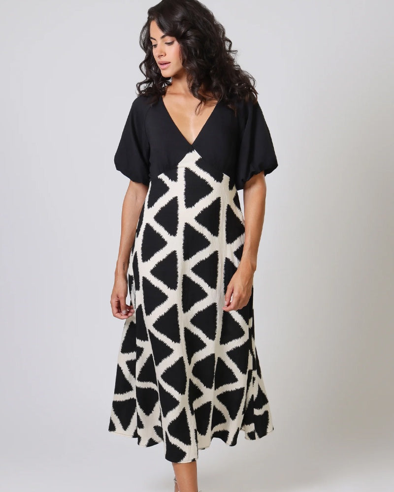 Traffic People Evie Dress - Black