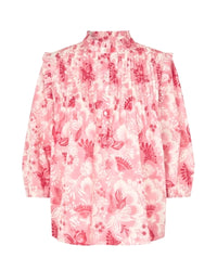 Kudibal Line Blouse - Eden Berry