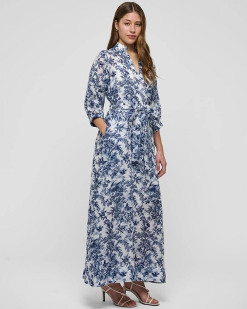 Kudibal Salma Dress - Royal Garden Ink