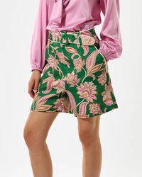 Kudibal Villa Shorts - Paisley Green