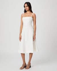 Paige Pippa Midi Dress - White