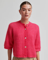 Second Female Andrea Cardigan - Raspberry Sorbet