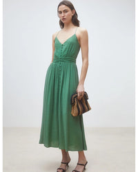 Suncoo Crest Dress - Green