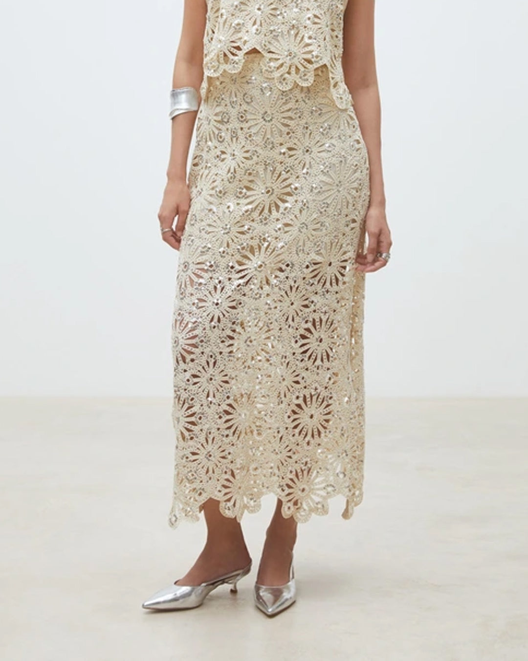 Suncoo Fanny Skirt - Beige