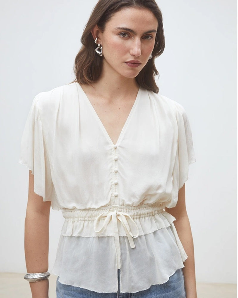 Suncoo Lalie Blouse - Cream
