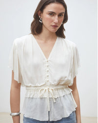 Suncoo Lalie Blouse - Cream