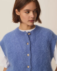 Des Petits Hauts Alibaba Cardigan - Ciel