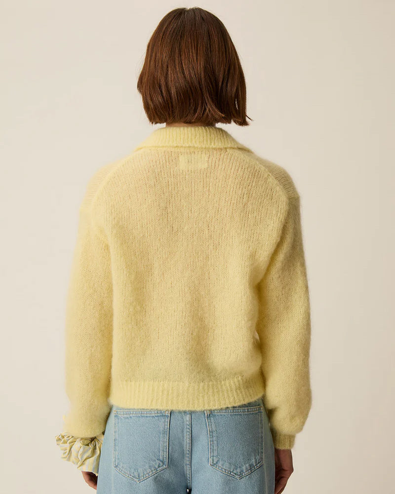 Des Petits Hauts Alpolo Cardigan - Butter