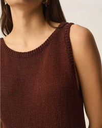 Des Petits Hauts Carlota Top - Chocolate