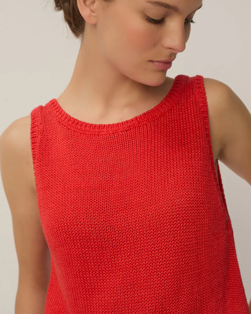 Des Petits Hauts Carlota Top - Red