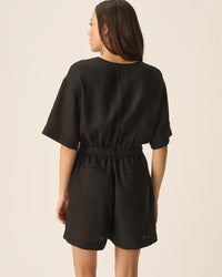 Des Petits Hauts Esther Playsuit - Black