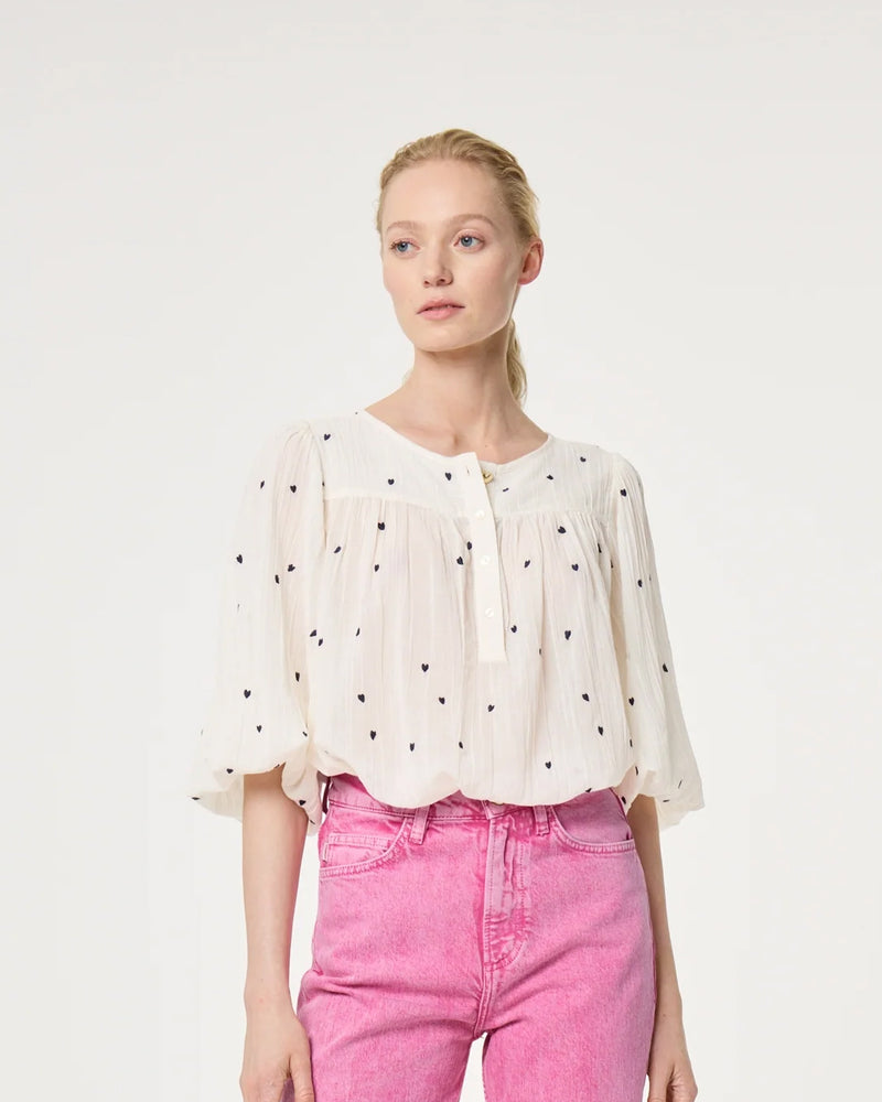 Fabienne Chapot Bindi Top - White/Black