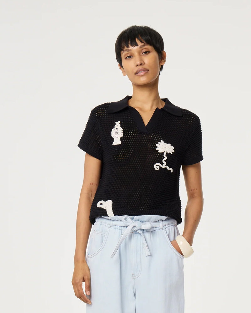 Fabienne Chapot Fin Pullover - Black