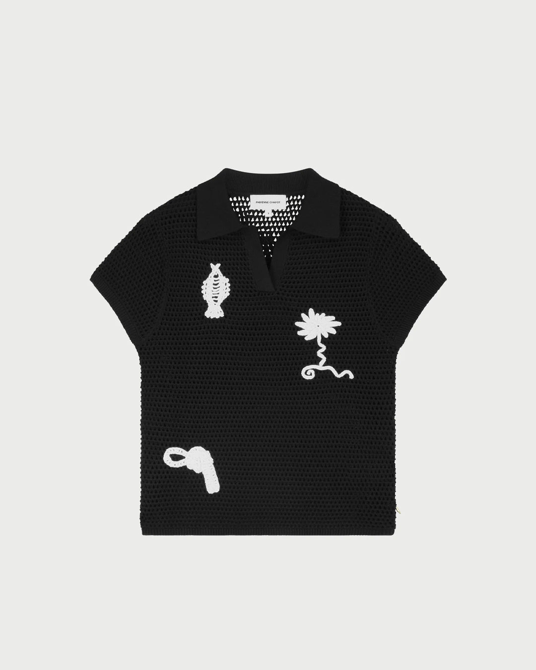 Fabienne Chapot Fin Pullover - Black