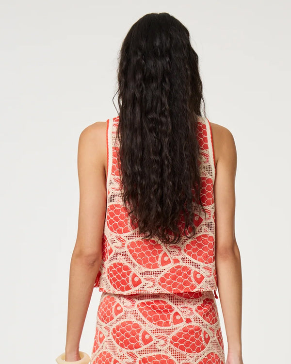 Fabienne Chapot Muca Top - Tangerine